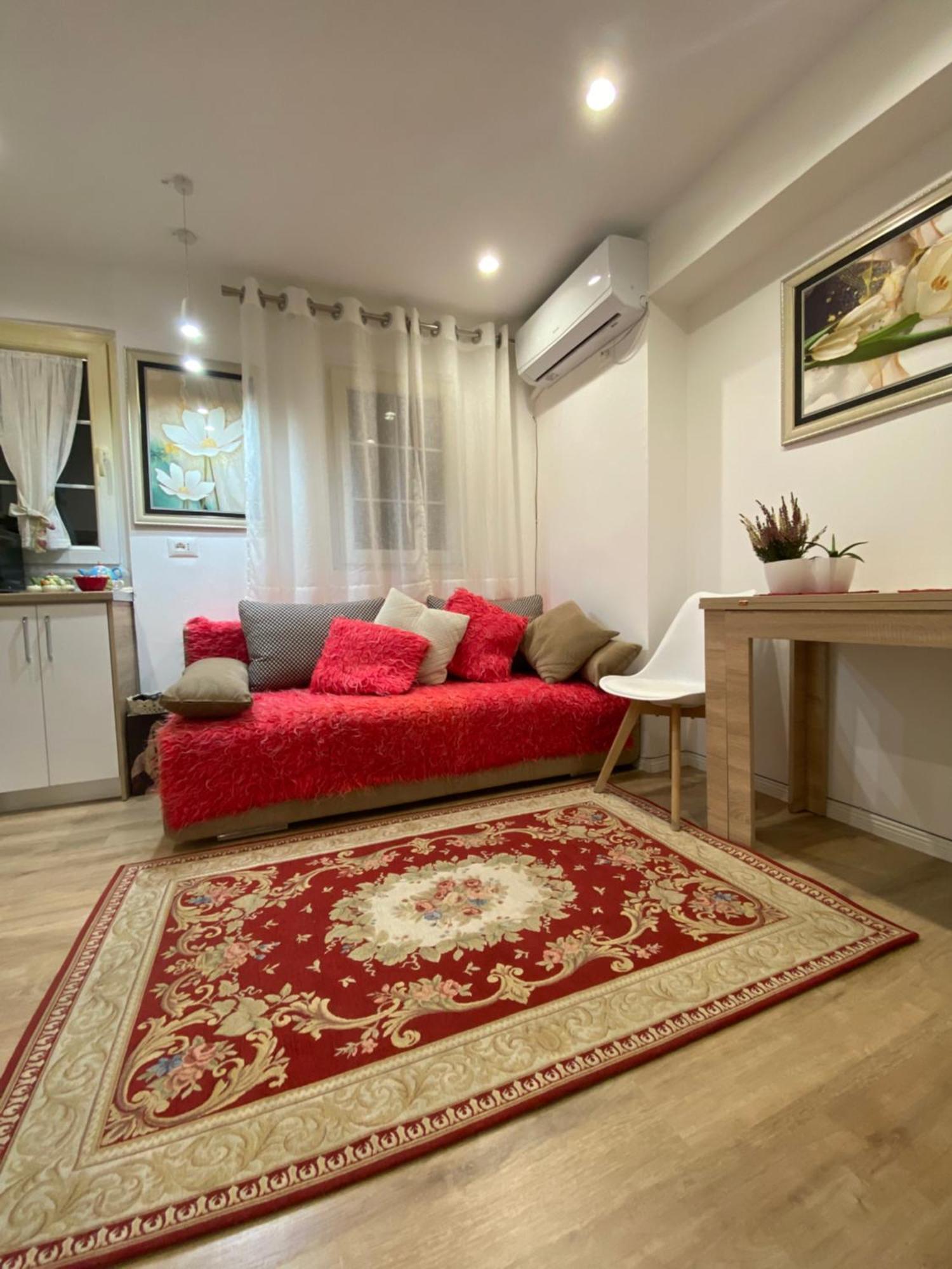 Central Welcoming Apartment In 티라나 외부 사진